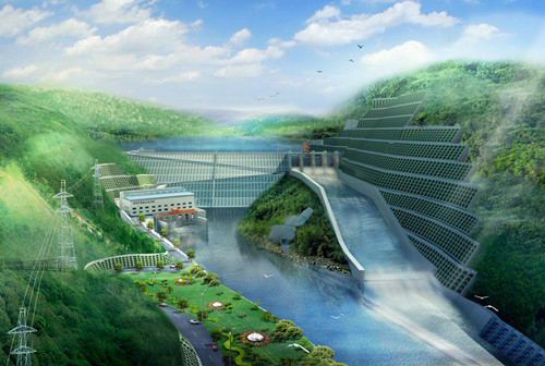 四子王老挝南塔河1号水电站项目